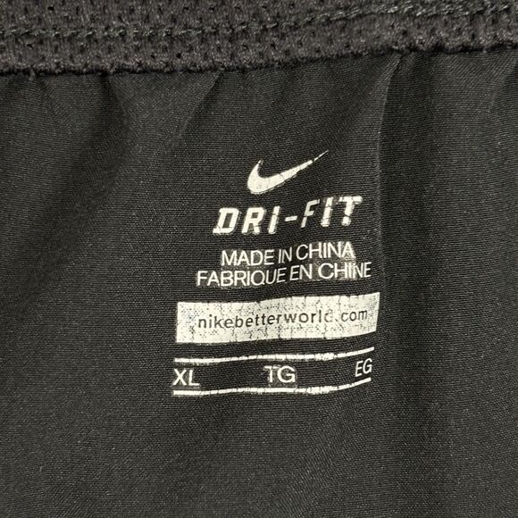 Nike Gladiator Tennis Shorts Men's XL Black Dri-Fit Pockets 10" Training - Picture 11 of 14